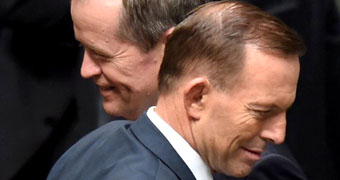 Tony Abbott and Bill Shorten