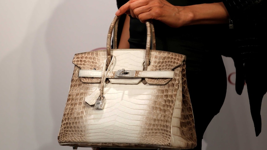 Hermes Himalayan Niloticus Crocodile Diamond Birkin handbag is world's ...