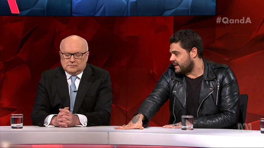 Dan Sultan and George Brandis discussed whether Australia Day should be moved from January 26.