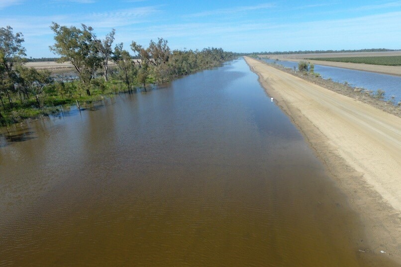 Water on a farm