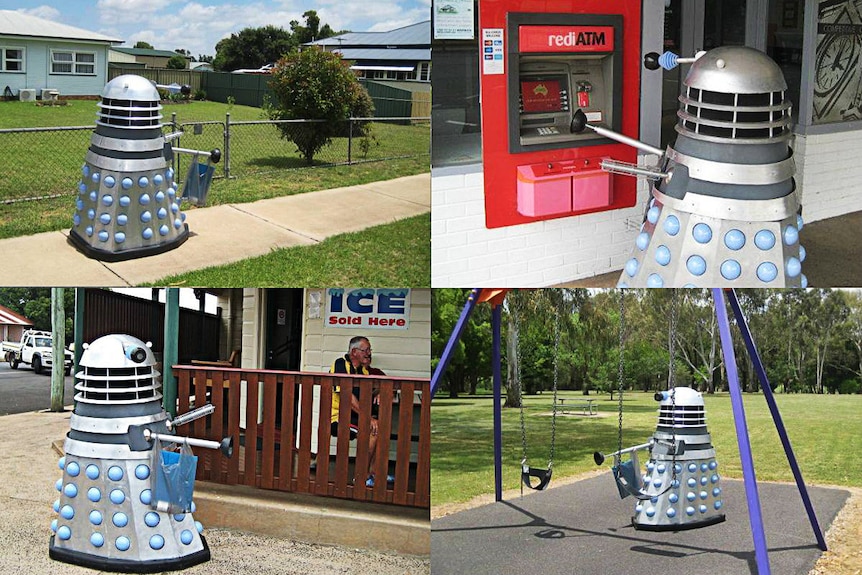 Ky the Dalek had quite an adventure in Allora