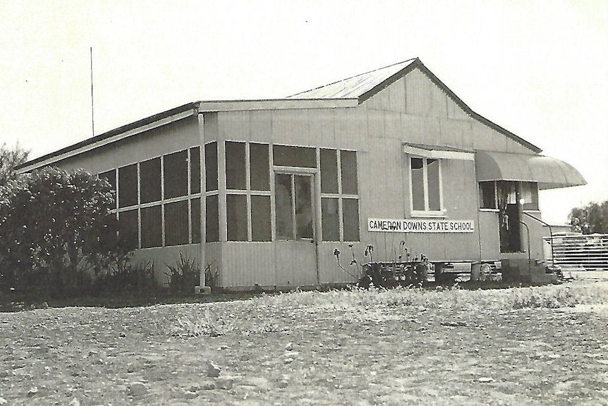The school house of Cameron Downs in 1967