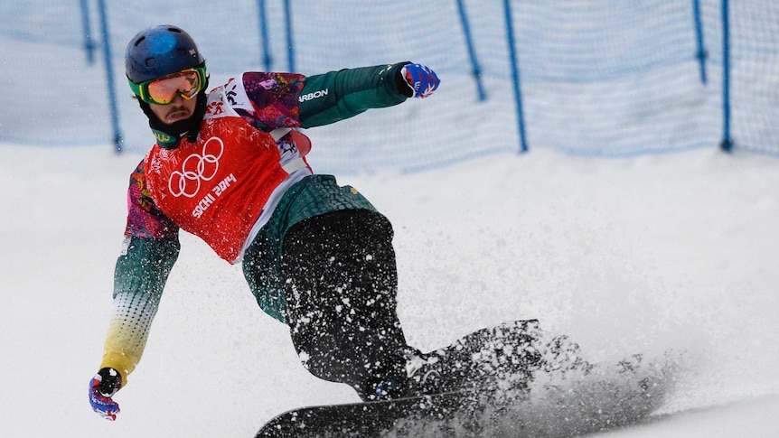 Chumpy Pullin competes in Sochi