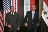 Iraq: US President George W Bush is expected to discuss the same issue as Nouri al-Maliki later this week (file photo).