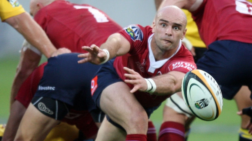 Pass the buck... after 53 matches for the Reds Sam Cordingley has been appointed Queensland captain.