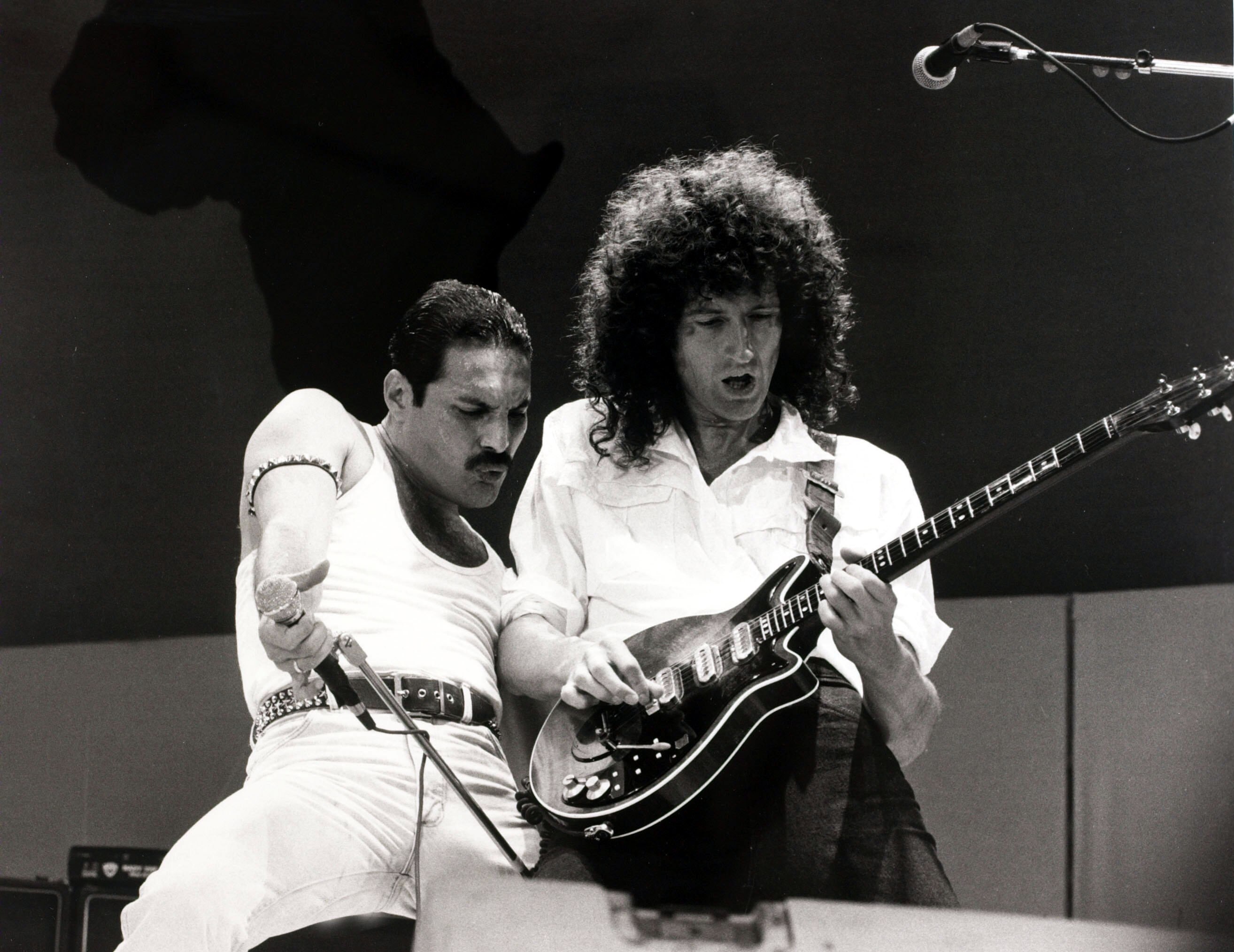 Queen at Live Aid, 1985
