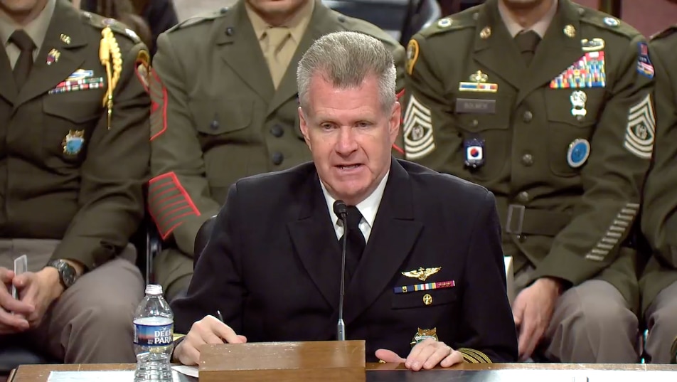 US commander warns Congress of 'increasingly aggressive' China