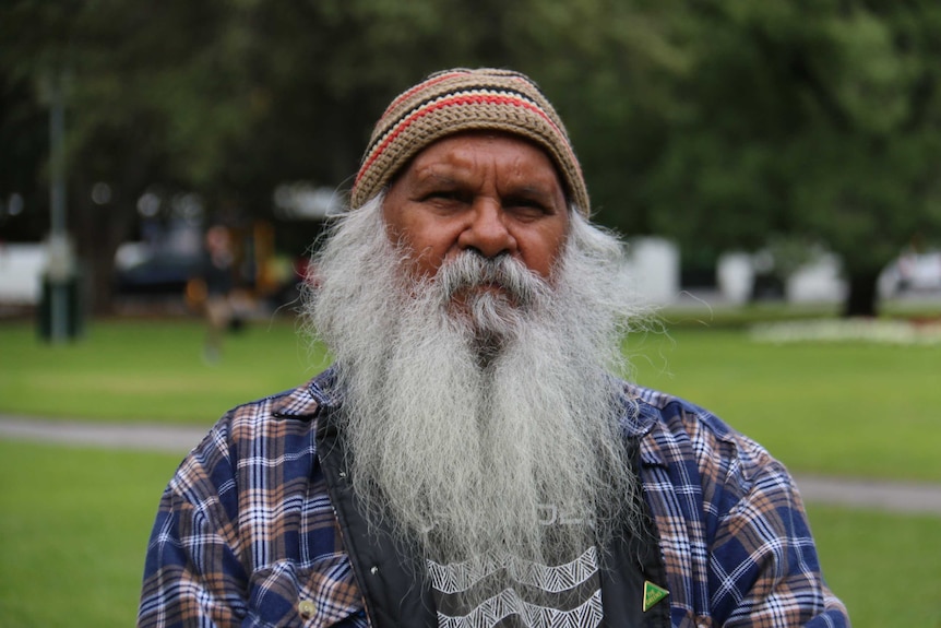 Ngarrindjeri elder Major Sumner.