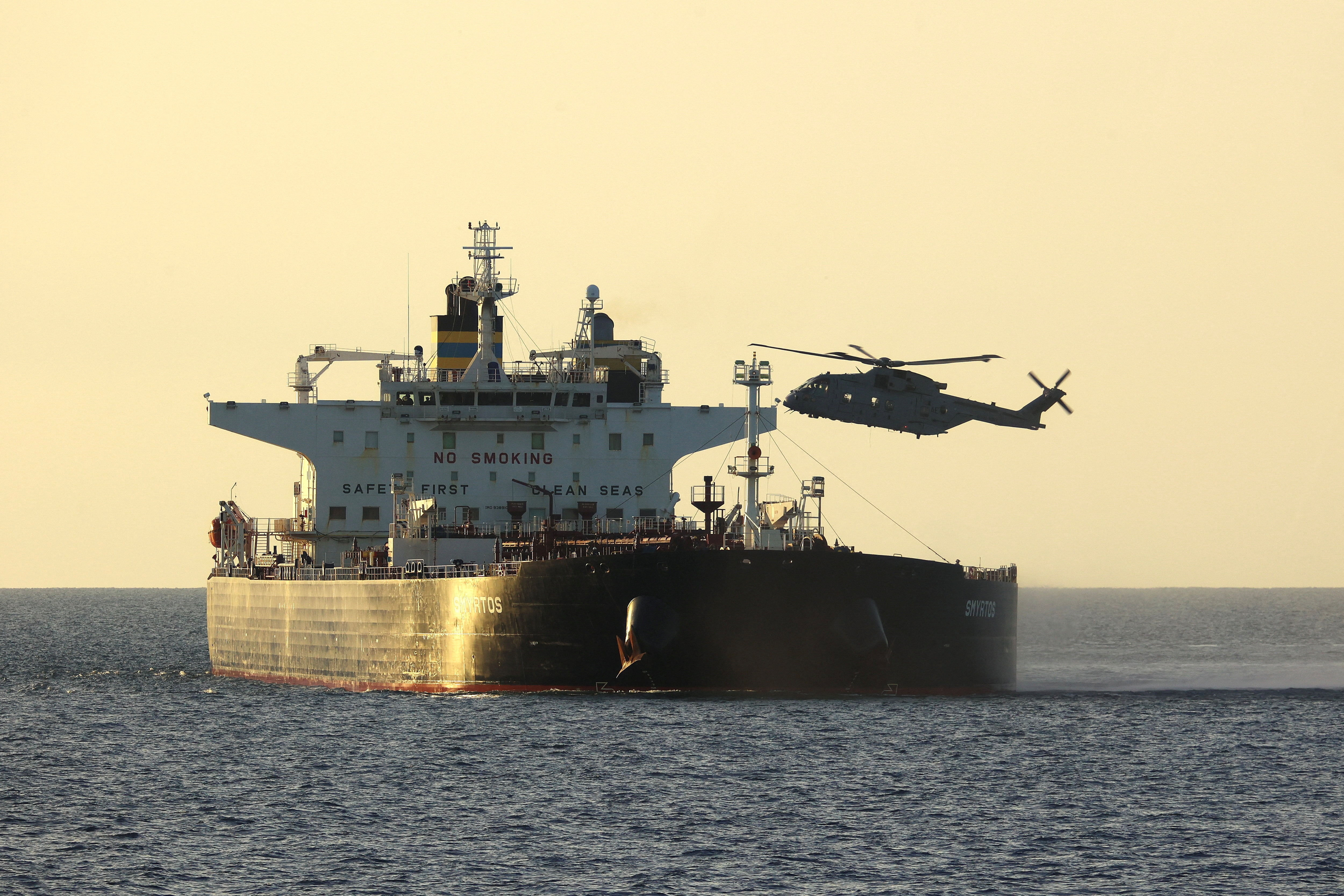 UK forces intercept Russian 'shadow fleet' tanker in the English Channel