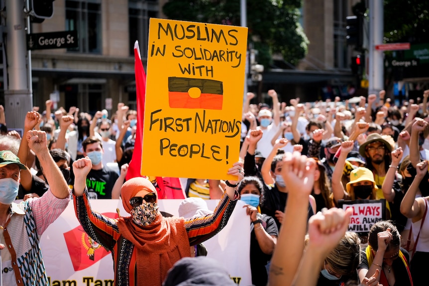 Muslims in solidarity with Indigenous people