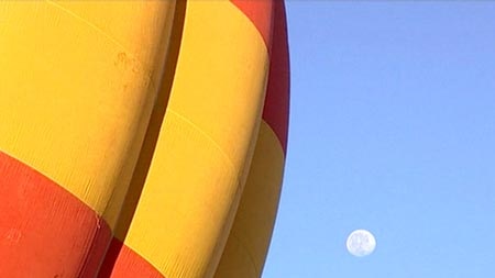 Red Centre balloon tweet ruffles feathers