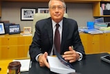 Wayne Swan with the 2013 Budget papers