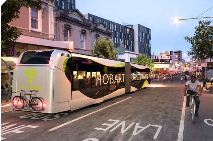 Hobart Transport Vision transit hub