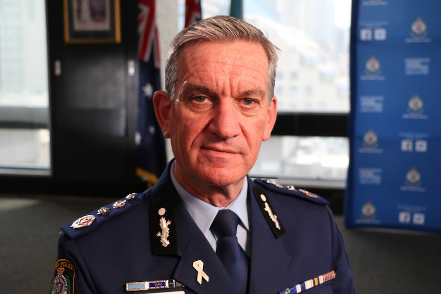 NSW Police Commissioner Andrew Scipione