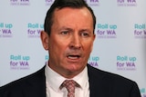 A head and shoulders shot of WA Premier Mark McGowan.