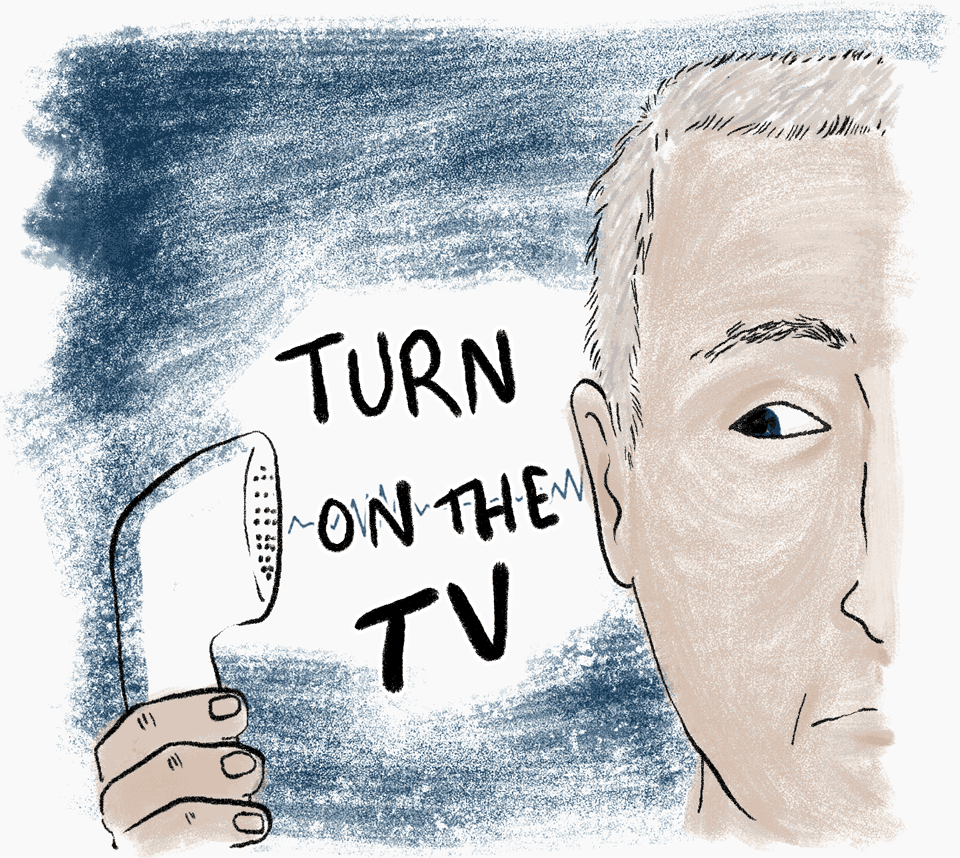 I received a phone call one night telling me to turn on the TV.
