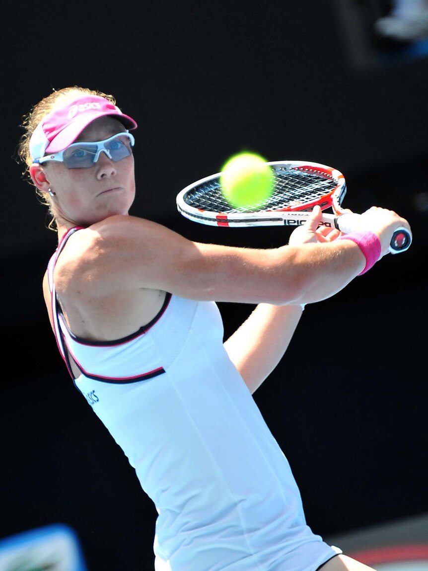 Stosur was knocked out in the first round of the Australian Open.
