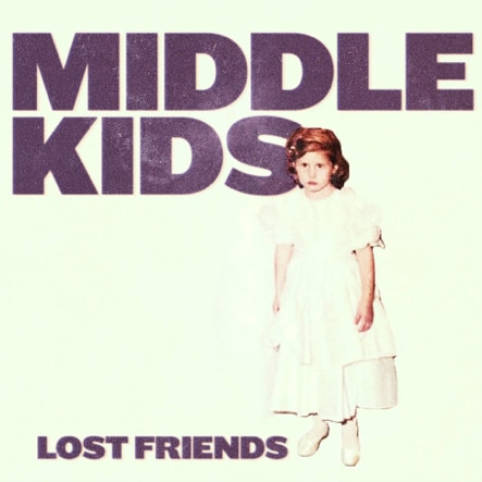 The cover art for Middle Kids' debut album Lost Friends
