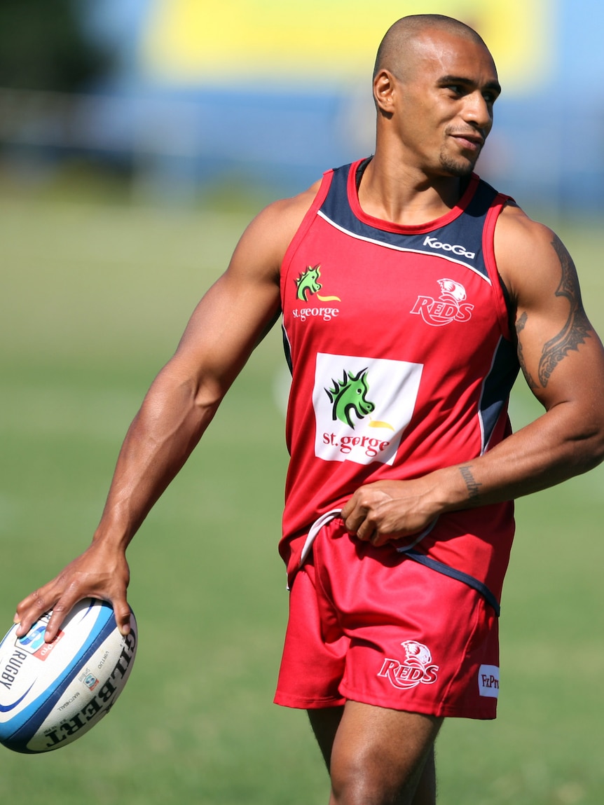 Enjoying his rugby ... the weight of contract negotiations is off Will Genia's shoulders.