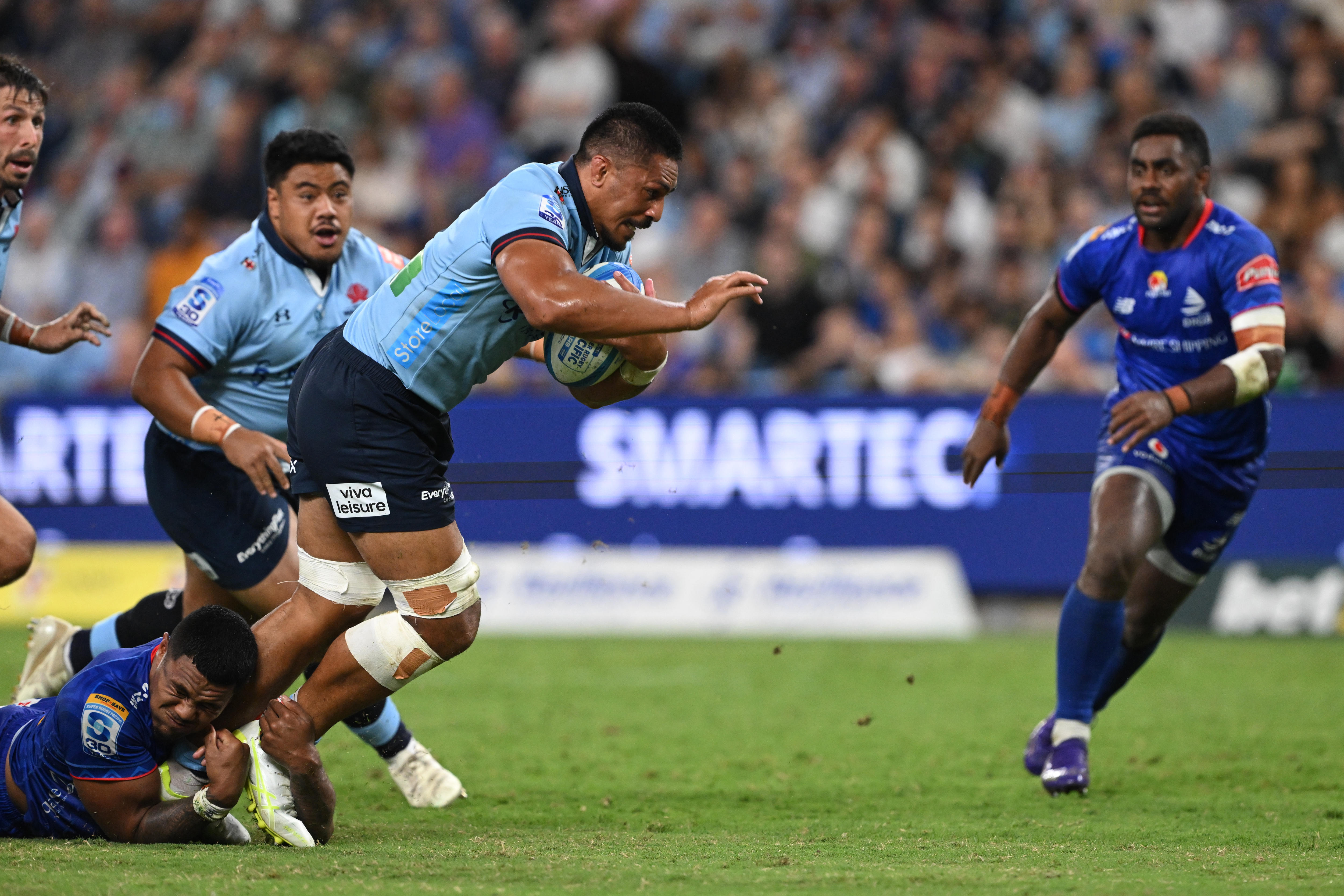 ‘She just gave birth today’: Samu shines for Tahs after baby birth