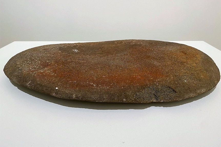 Gunditjmara grinding stone