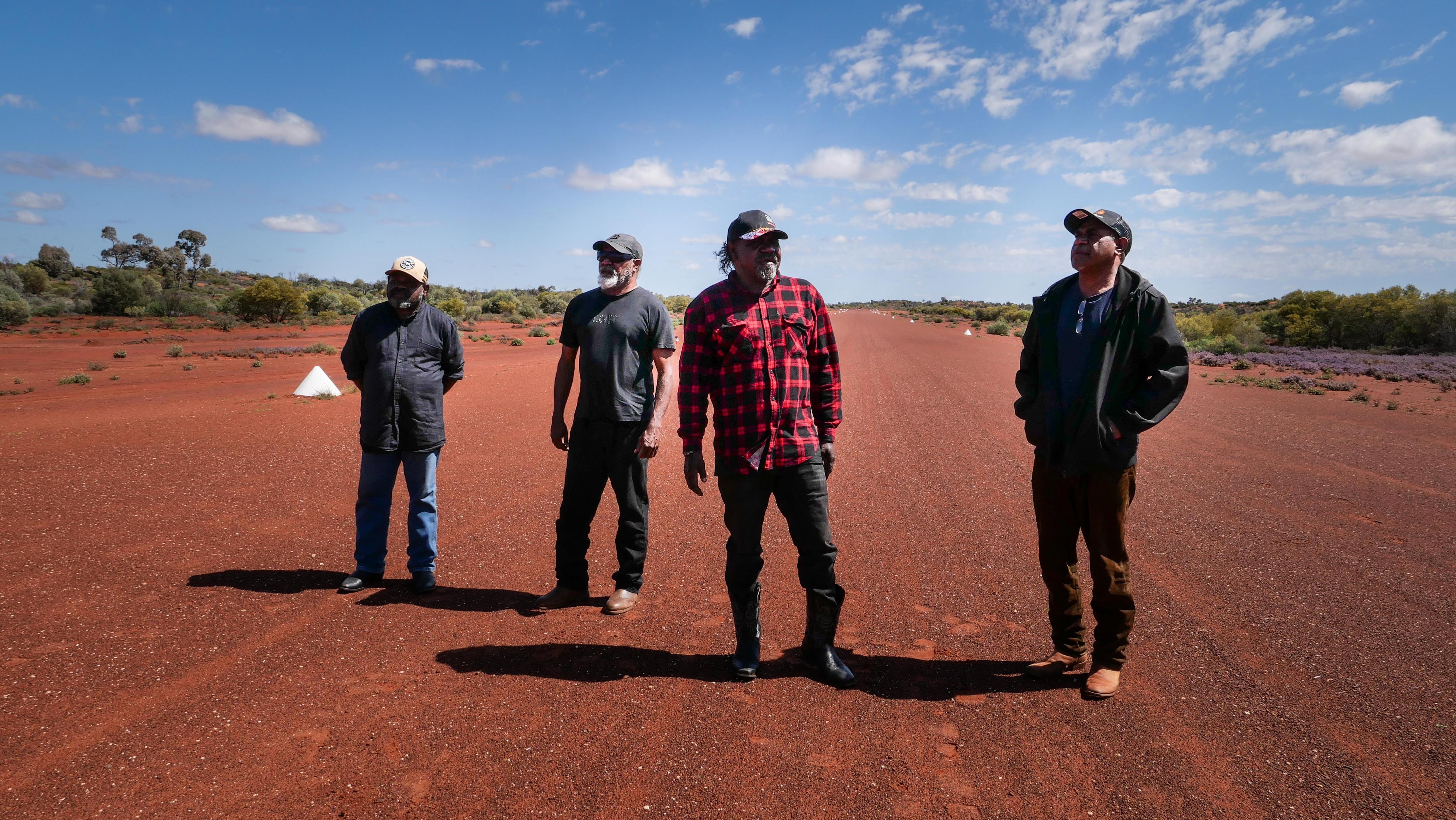 Indigenous rockers record third album in outback shed