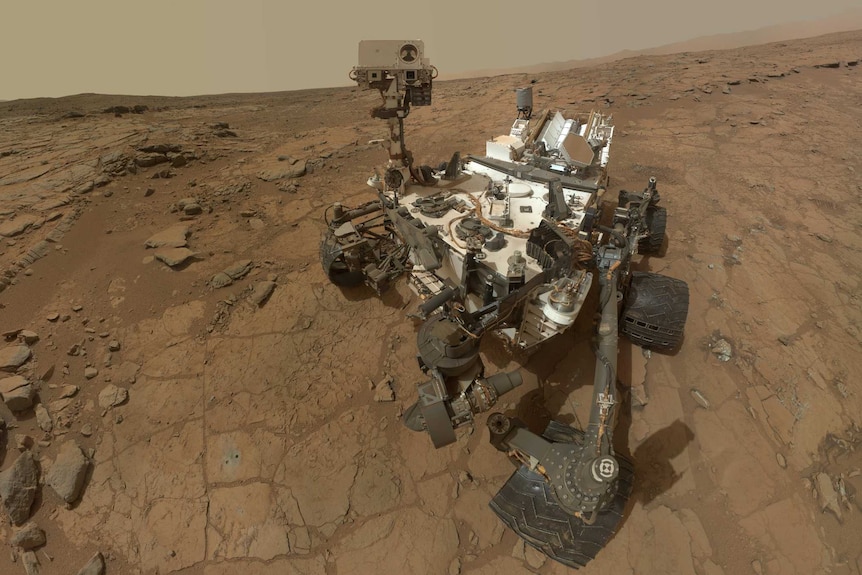 Mars Curiosity rover