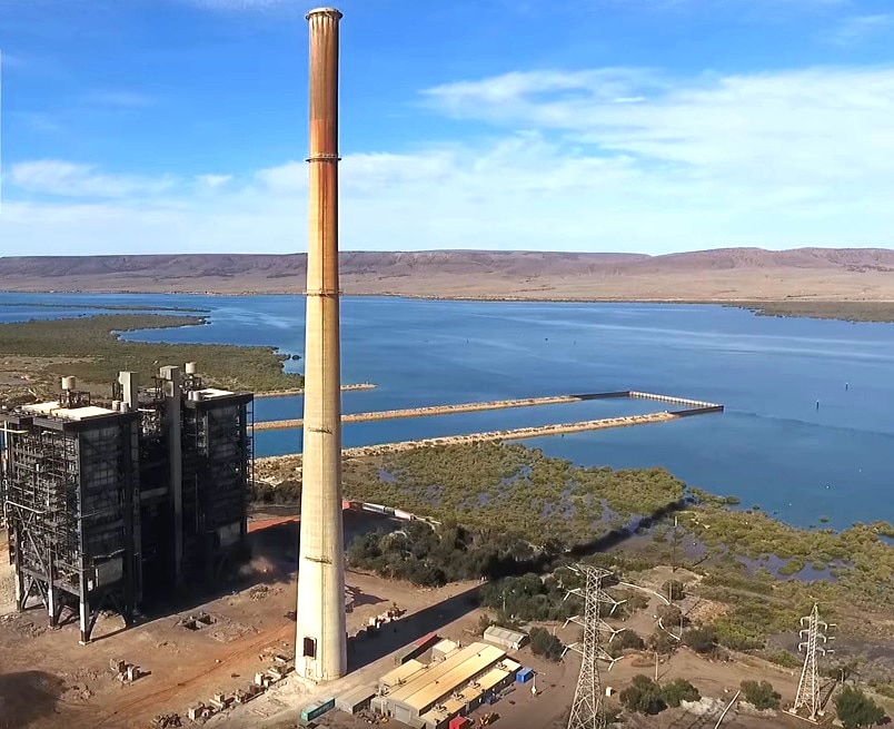 'Green cement' project unveiled for Port Augusta's old power station site