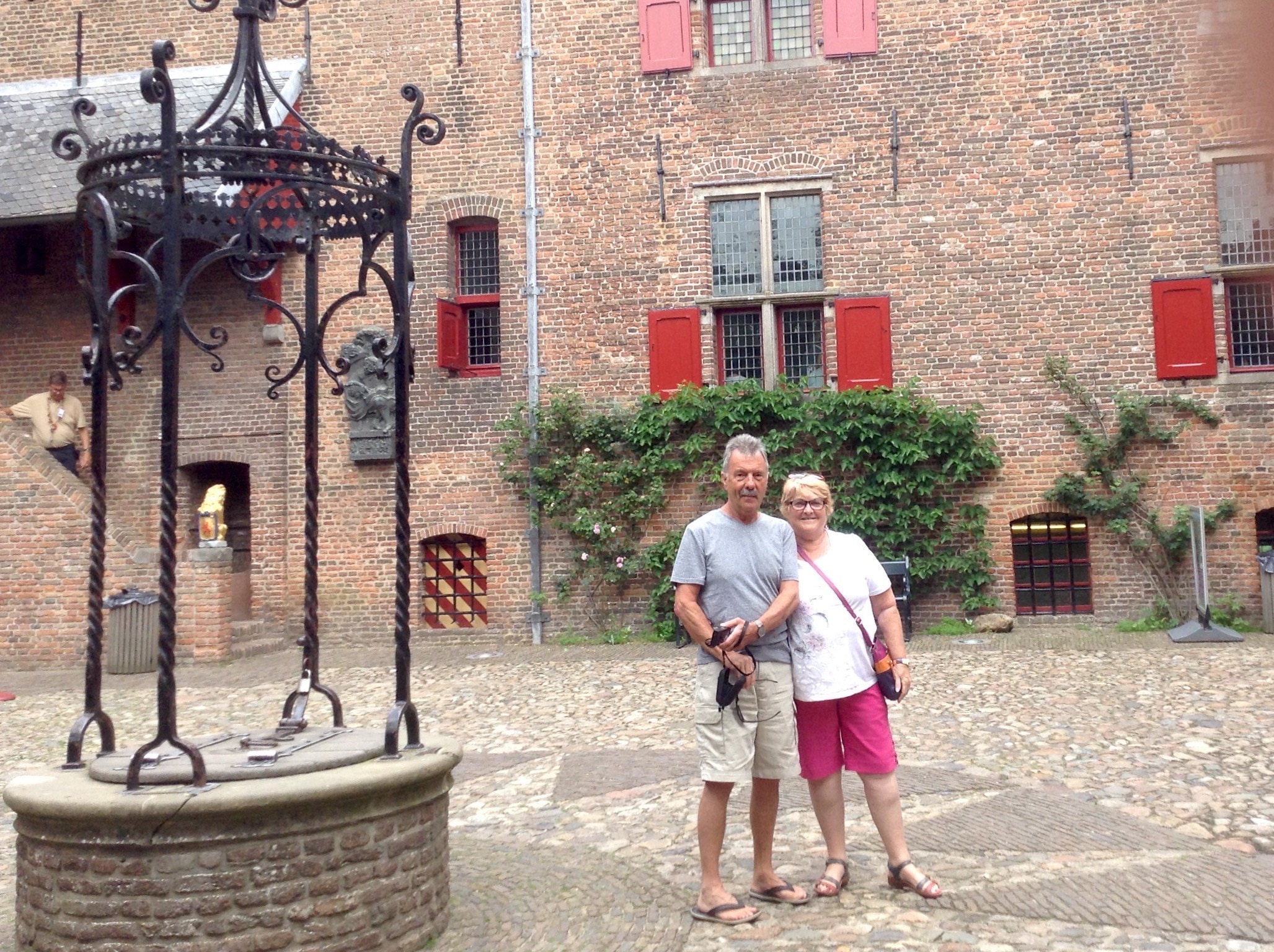 Elizabeth and John Jennings  on holiday