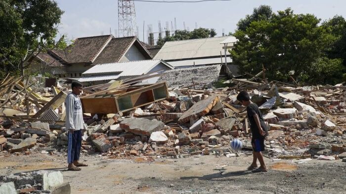 Pasca gempa Lombok