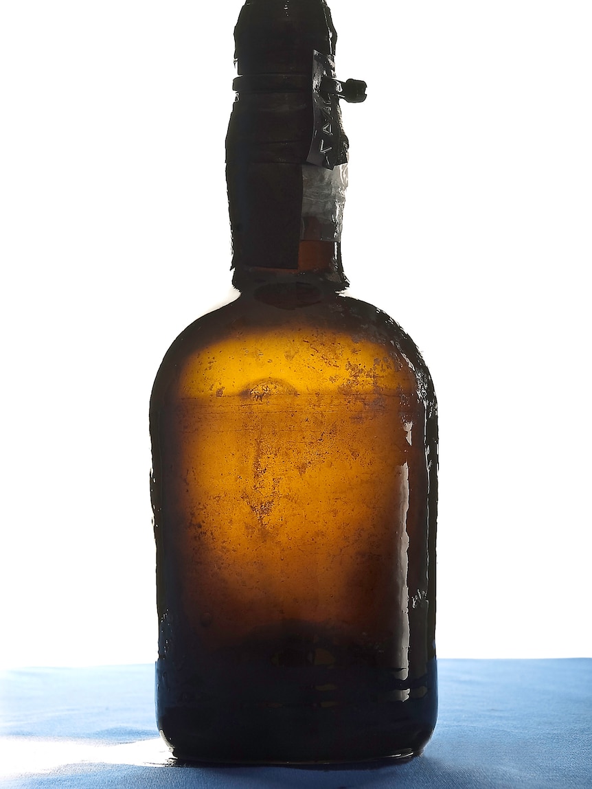 Beer salvaged from a 19th century shipwreck