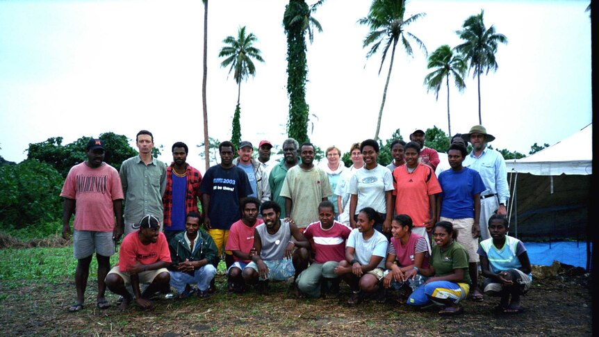 Teouma dig team, 2006