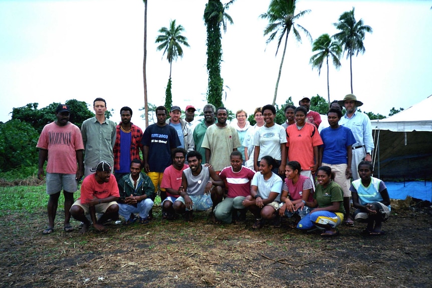 Teouma dig team, 2006