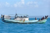 An illegal fishing boat in Australian waters.