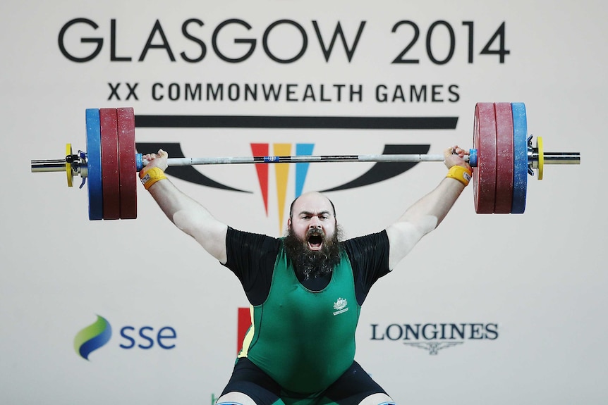 Damon Kelly lifts his way to a bronze medal