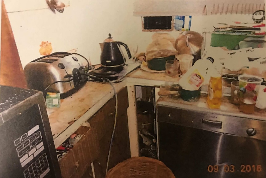 Kitchen of the Crafers house