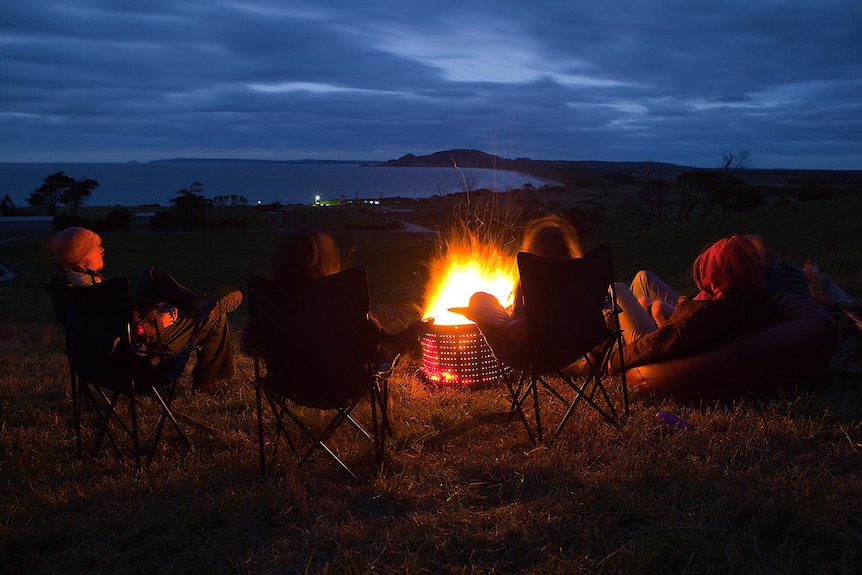 Camping at Marrawah