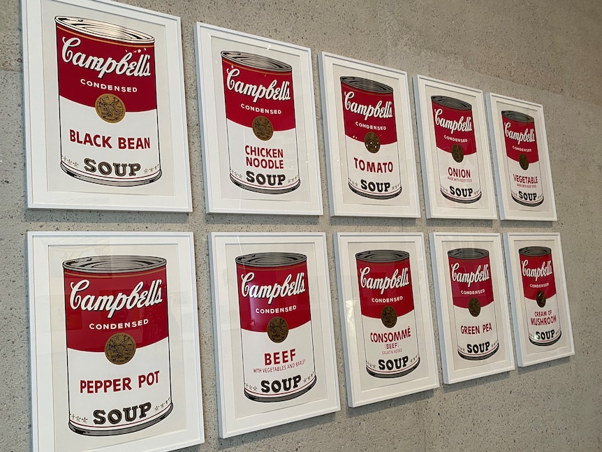 Andy Warhol's Campbell's Soup Cans.