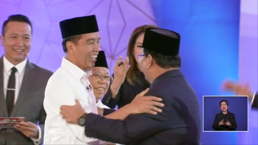 Indonesian Presidential candidates debate ahead of Election