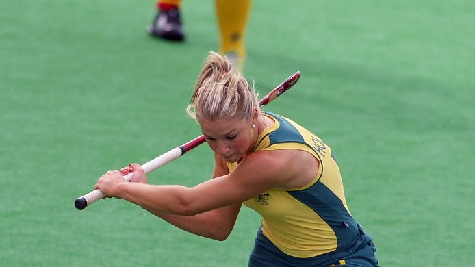 Kate Hollywood is one of five players in the squad who won gold in Melbourne four years ago