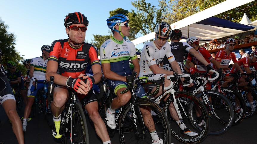 Cadel Evans and other Tour Down Under stars