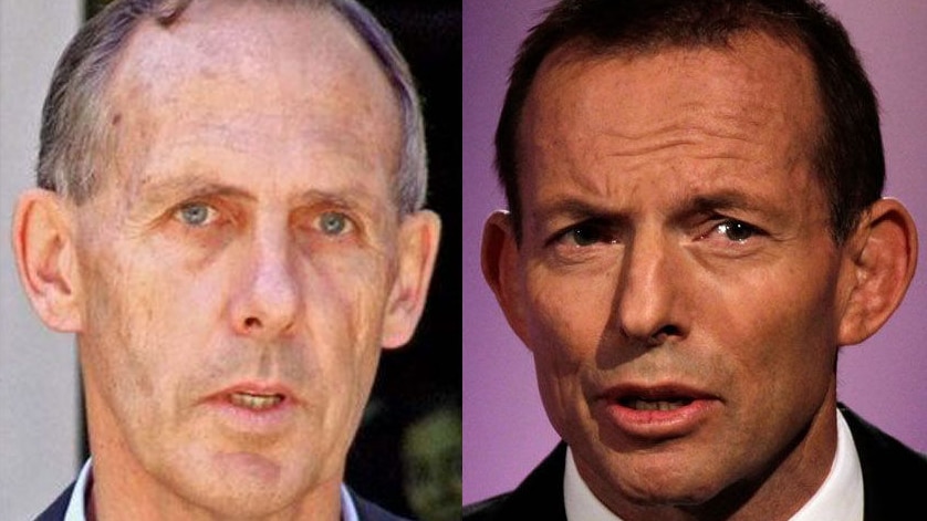 Greens Leader Bob Brown and Opposition Leader Tony Abbott (ABC/AFP: Damien Larkins and Andrew Meares)