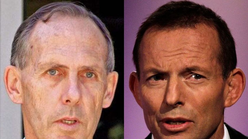Greens Leader Bob Brown and Opposition Leader Tony Abbott