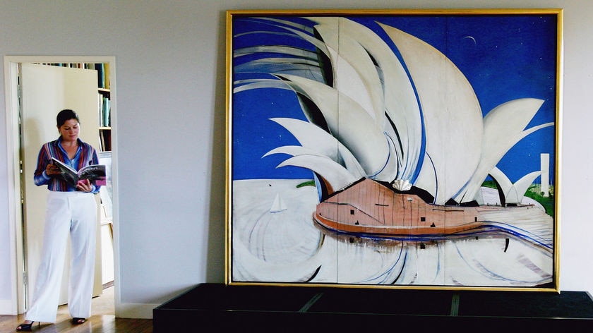 Opera House attracted the highest bid for a Brett Whiteley painting ever.