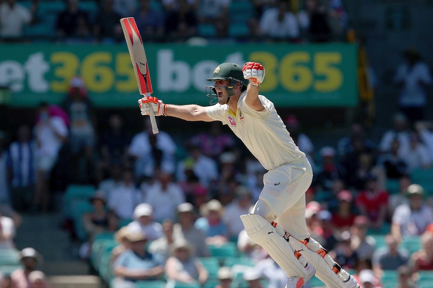 Mitch Marsh is pumped about scoring a century