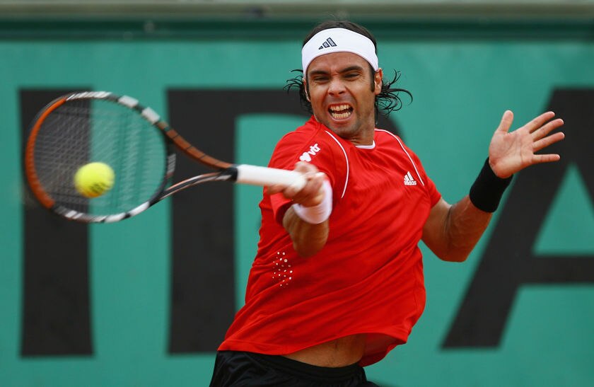 Fernando González forehand