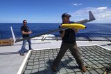 Drone launched from Sea Shepherd