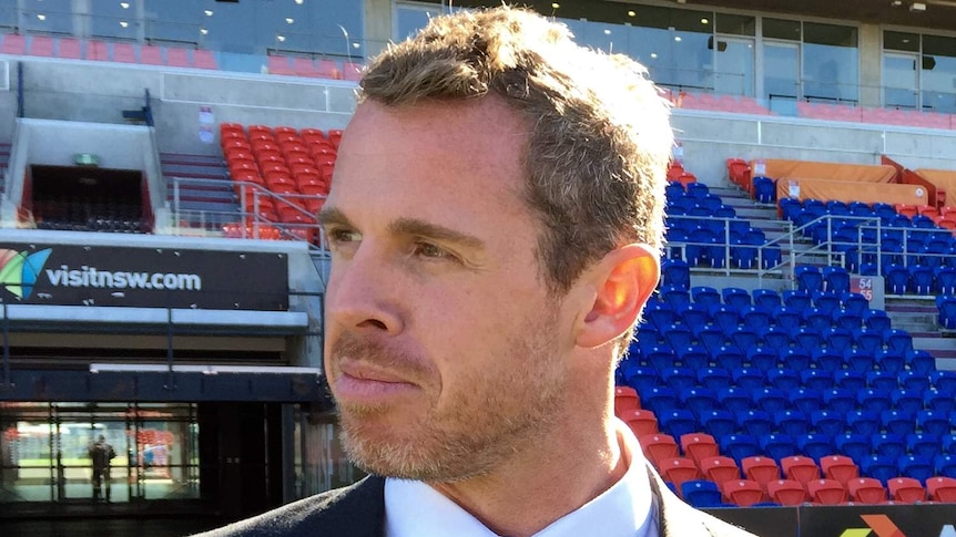 Scott Miller, head coach of the Newcastle Jets