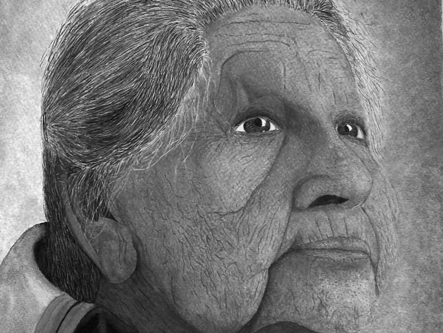 'Old Indian Lady' by Brenden Abbott