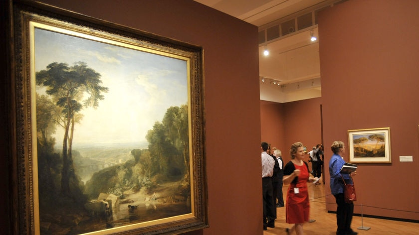 JMW Turner's, Crossing the Brook, was one of a number of classic pieces on show at the Turner to Monet exhibition in 2008.